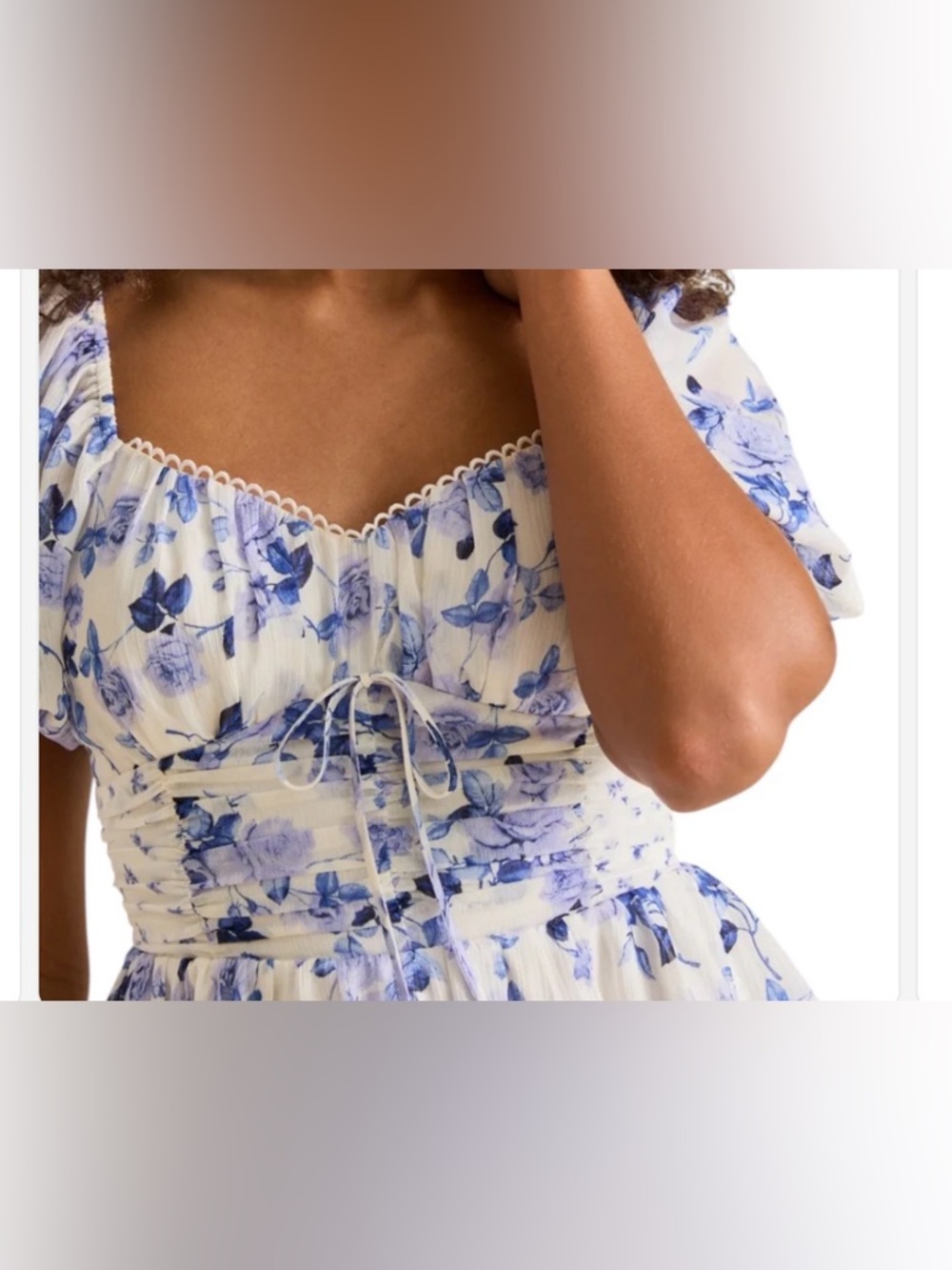 Altar'd State Mia Tiered Floral Mini Dress NWT Sizes S and M available - Picture 3 of 16